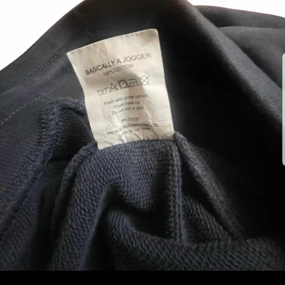 PALACE Navy Blue Joggers
